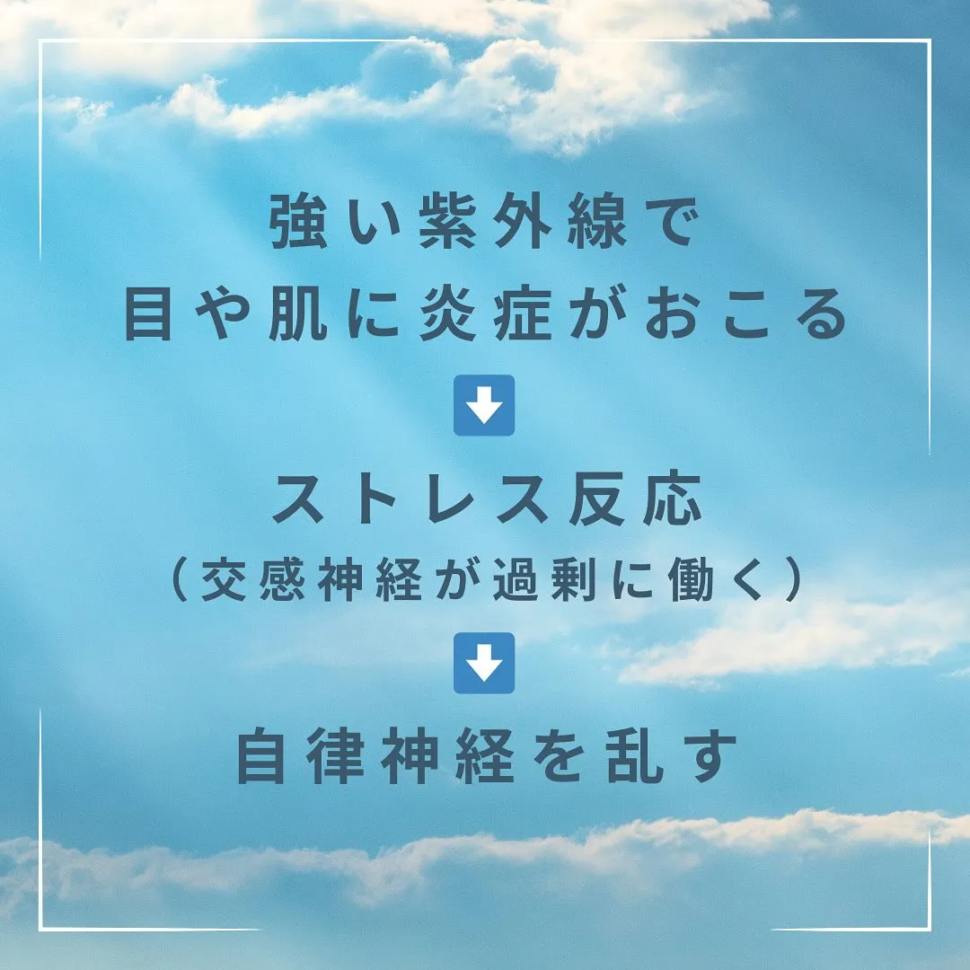 朝起きて☀️の光を浴びるのは